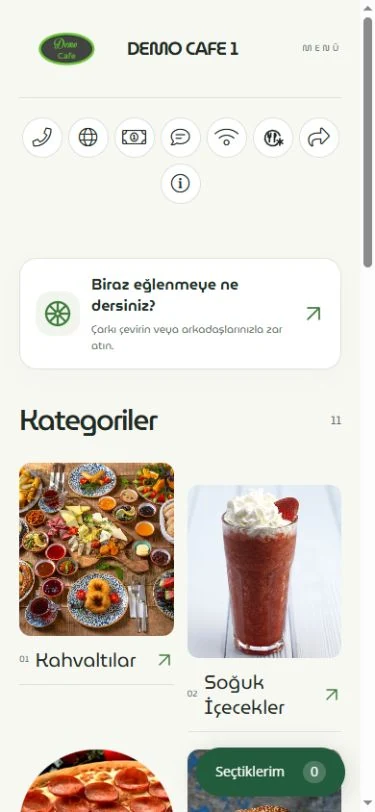 Akış tema görünümü